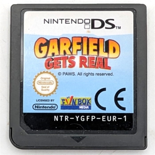 Garfield Gets Real - Cartridge - Nintendo DS (ENG) (A Grade) (Used)